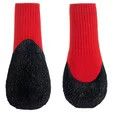Goo-eez - LITES Dog Booties (4 Pack), Color: Red &amp; Black, Size: 2XS