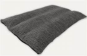 Goo-eez XL Anti-Skid Sherpa Plush Pet Bed Grey