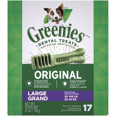Greenies Canine Original Treat- Large 27 Oz.