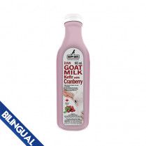 Happy Days Goat Milk Kefir With Cranberry 975Ml Frozen For Dogs &amp; Cats