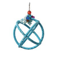 Hari Smart Play Enrichment Parrot Toy Roper Orbiter Perch N Swing Small