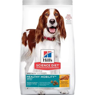 Hill&#39;s Science Diet Canine Adult Healthy Mobility Chicken &amp; Rice 30 Lb