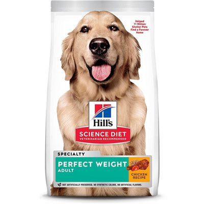 Hill&#39;s Science Diet Canine Adult Perfect Weight Chicken Recipe 25 lb