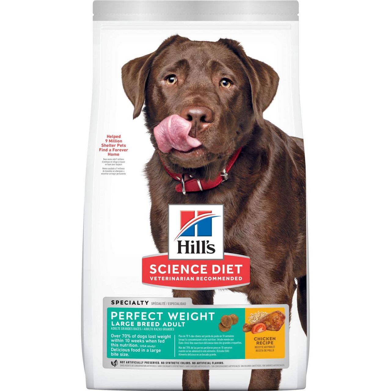 Hill&#39;s Science Diet Canine Adult Perfect Weight Large Breed 28.5Lb