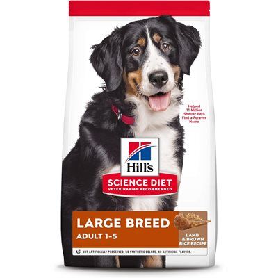 Hill&#39;s Science Diet Dog Large Breed Lamb Meal &amp; Brown Rice 33LB