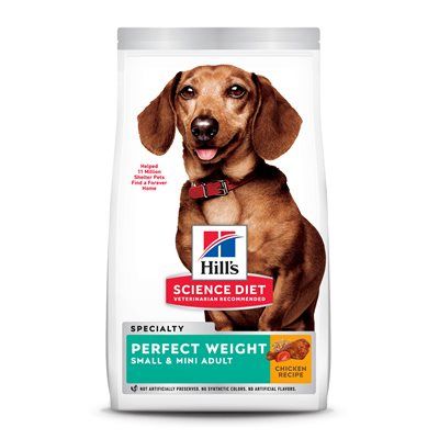 Hill&#39;s Science Diet Hills Perfect Weight Small Mini Breed 4Lb
