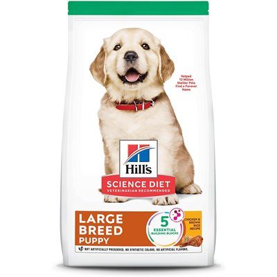 Hill&#39;s Science Diet Large Breed Puppy Chicken Meal &amp; Oats 15.5 lb