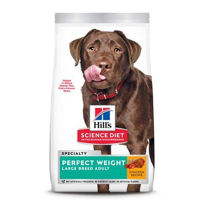 Hill&#39;s Science Diet Perfect Weight Dog Large Breed Chicken 25LB