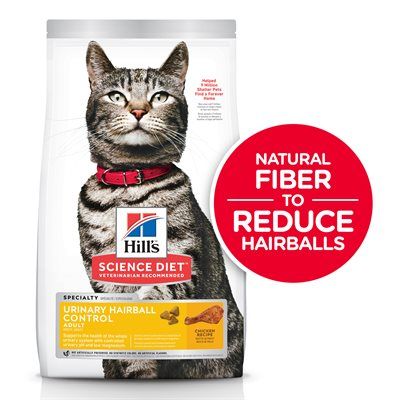 Hill&#39;s Science Diet Urinary &amp; Hairball Control Cat Chicken 3.5LB