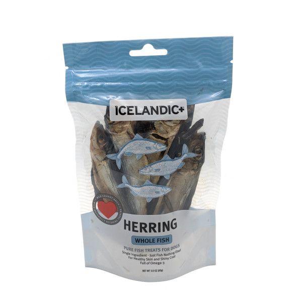 Icelandic+ Fish Treat Herring Whole Fish 3 oz