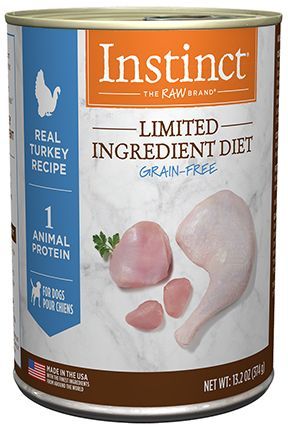 Instinct Limited Ingredient Diet With Real Turkey Dog Can 13.2oz