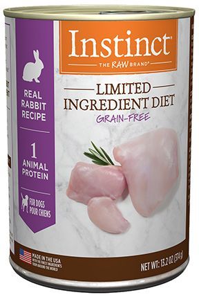 Instinct Limited Ingredient Diet With Real Rabbit Dog Can 13.2oz