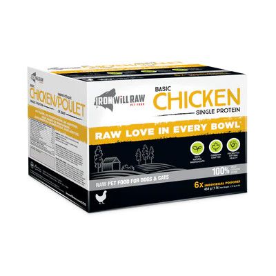 Iron Will Raw Basic Chicken 6 lb