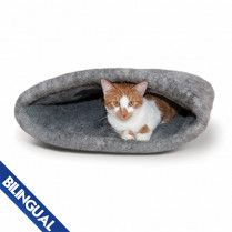 K&amp;H Amazin Kitty Sack Gray 22 X 20