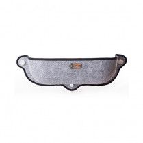 K&amp;H Thermo Ez Mount Extra Deep Window Bed Gray