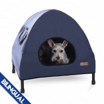 K&amp;H Pet Cot House Navy Blue Small