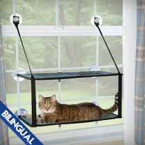 K&amp;H Kitty Sill Double Stack Ex Window Mount