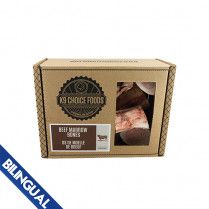 K9 Choice Foods Assorted Marrow Bones Frozen Dog Treats 3 lb