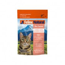 K9 Natural Feline Natural Lamb &amp; King Salmon Feast Pouch Wet Cat Food 3Oz