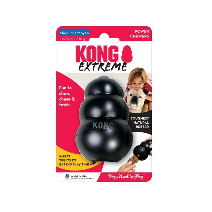 Kong Classic Extreme Black Medium