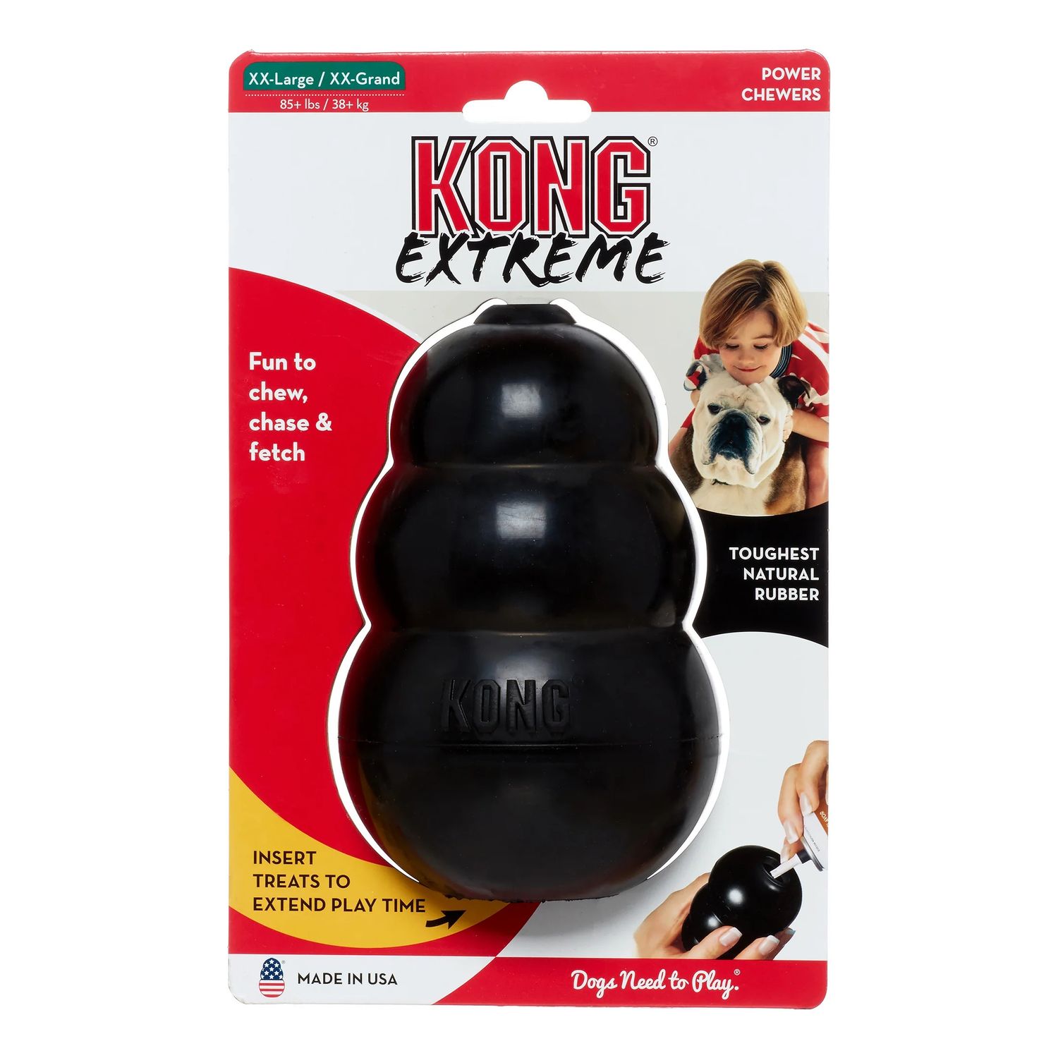 Kong Classic Extreme Black XXL