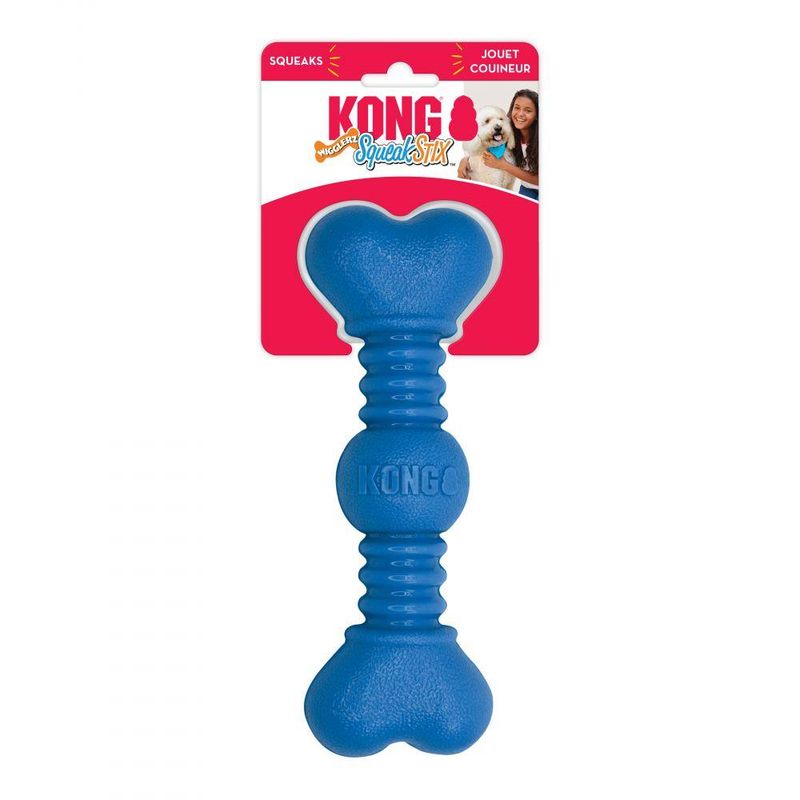 Kong Med Squeakstix Wigglerz Asst