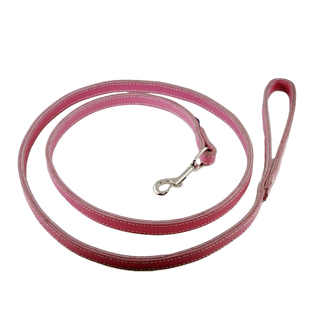 Lacets Double Leather Lead Red 5/8X72Inch