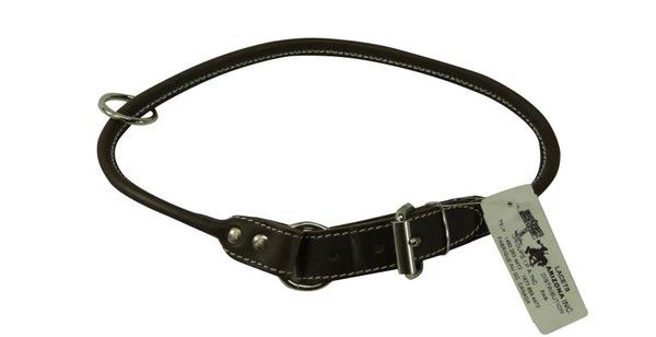 Lacets Leather Choke Collar 1X22Inch