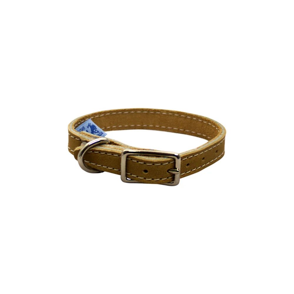 Lacets Leather Collar Creme 1 1/4X28Inch