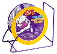 Living World Deluxe Exercise Wheel Purple 12.5 Cm (5In)