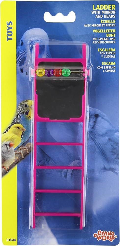 Living World Ladder With Mirror And Beads