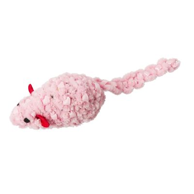 Spot Chenille Chaser Mouse Asst