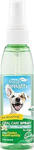 Tropiclean Fresh Breath Oral Care Spray Vanilla Mint Dog 4Oz