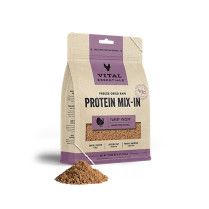 Vital Essential Freeze-Dried Raw Protein Mix-In Turkey Recipe Ground Topper for Dogs 6 oz