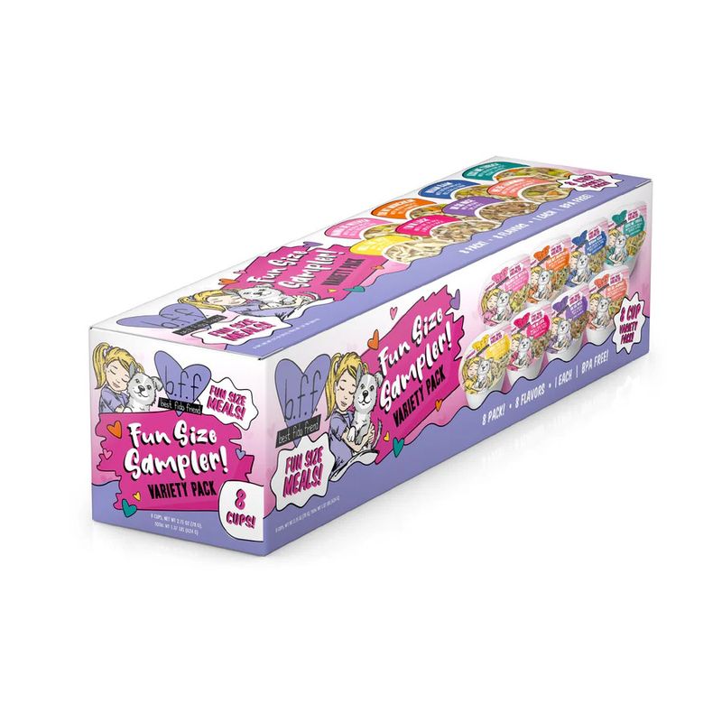 Weruva BFF Fun Sizes Sampler Variety Pack 8 X 2.75oz
