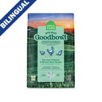 Open Farm Goodbowl Harvest Chicken &amp; Brown Rice Recipe Dry Dog Food 22lb