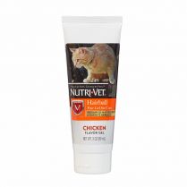 Nutri-Vet Hairball Paw-Gel Chicken Flavor 3 oz for Cats