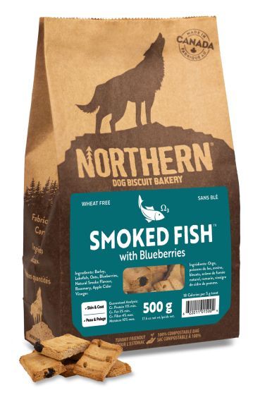 Northern Pet Smoked Fish Blueberries 500G