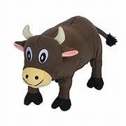 Tender Tuffs Big Shots Plump Cow Brown