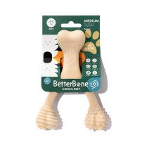 BetterBone Medium Density Natural Beef Dog Chew for Light to Strong Chewers Small