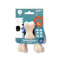 BetterBone Soft Density Natural Beef Dog Chew for Light Chewers Mini