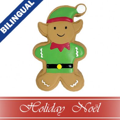 FoufouBrands FouFit Holiday Gingerbread Cookie Chews Elf