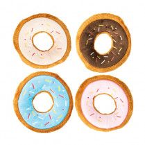 Spot Plush Tasty Donut 7.5&quot; Assorted Dog Toy