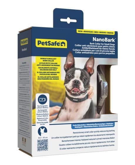 PetSafe NanoBark Anti-Bark Rechargable Training Collar For Extra Small Dog 6-13in 1pc
