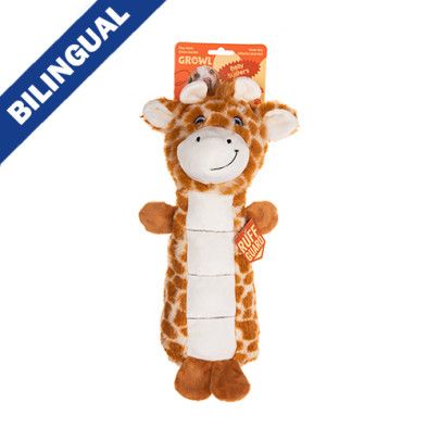 Growl Belly Busters Ginny the Giraffe Dog Toy