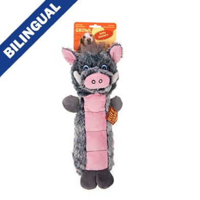 Growl Belly Busters Wally the Warthog Dog Toy