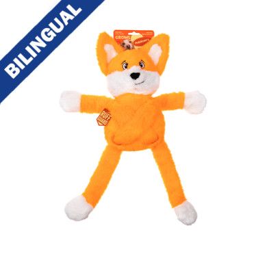 Growl Pulldozers Freddy the Fox Dog Toy