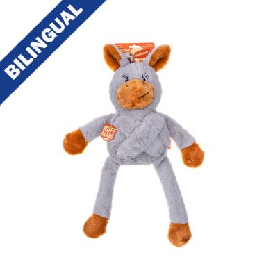 Growl Pulldozers Denny the Donkey Dog Toy