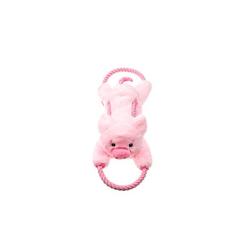 Growl Haystackerz Puddles Piggy Dog Toy