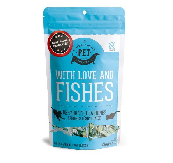 Granville Dried Sardines With Love And Fishes Treats Dog 400G
